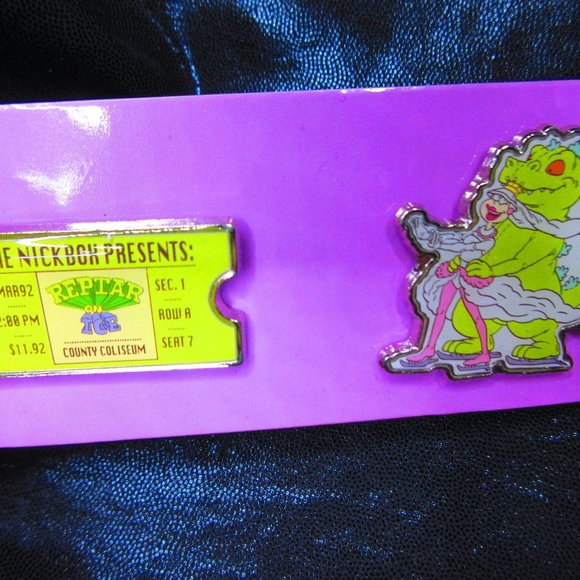 Reptar On Ice Pins Nick Box Exclusive Nickelodeon - Picture 3 of 6